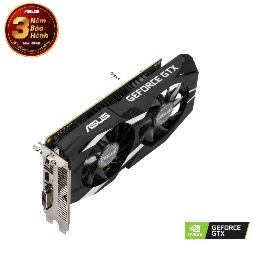 Card màn hình / VGA ASUS DUAL GTX 1650-4G (4GB GDDR5, 128-bit, DVI+HDMI+DP)