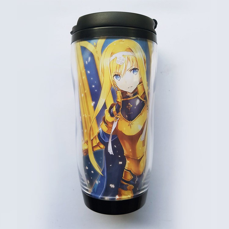 Shop Anime HCM - Ly nhựa giữ nhiệt in hình Anime Sword Art Online