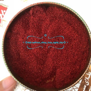 Bột nghiền nhỏ saffron nhuy hoa nghệ Tây