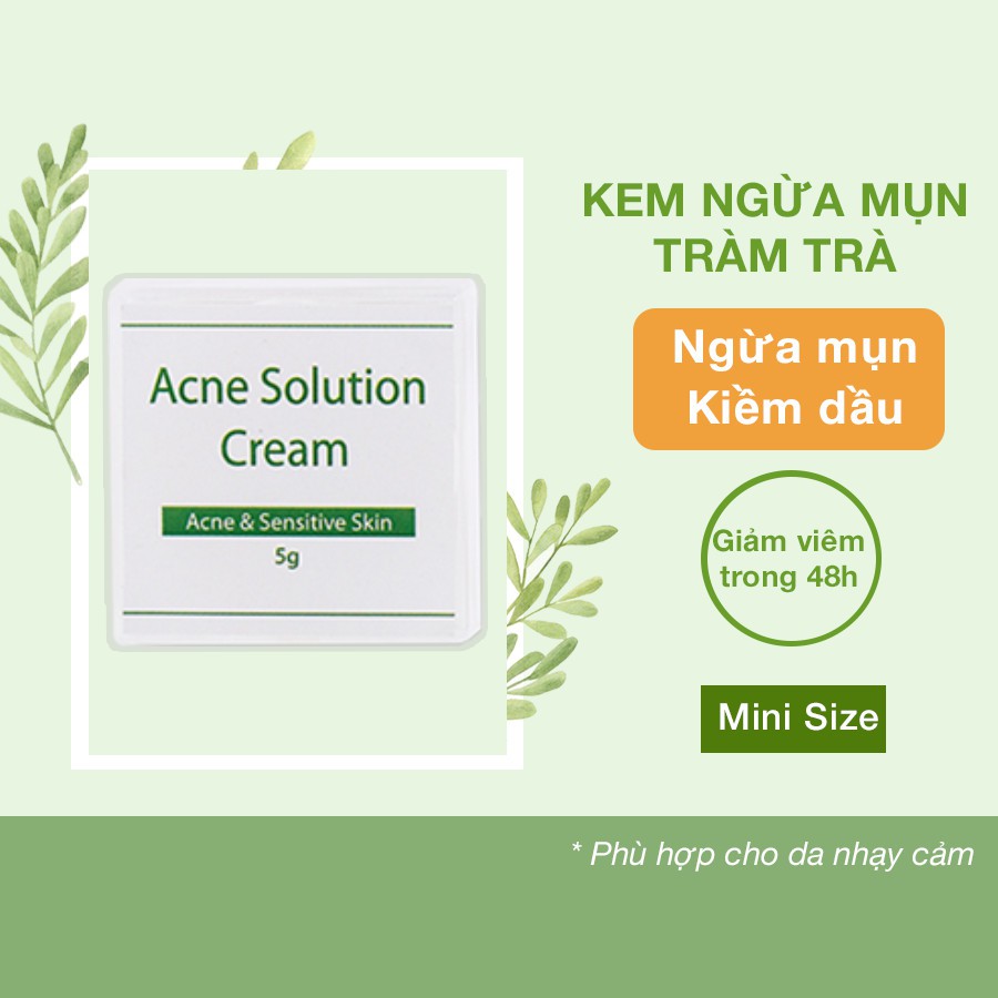 Sample Kem ngừa mụn tràm trà The Beauty of Jones 5gr