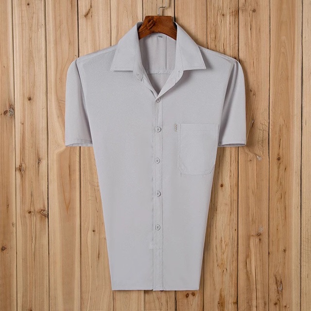 Áo sơ mi ngắn tay trung niên cho bố | BigBuy360 - bigbuy360.vn
