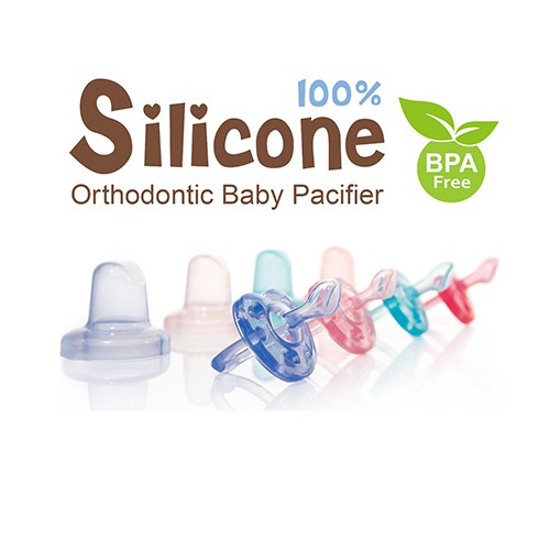 Ty ngậm cho bé từ 6 tháng tuổi bằng silicone KU.KU DUCKBILL KU5517