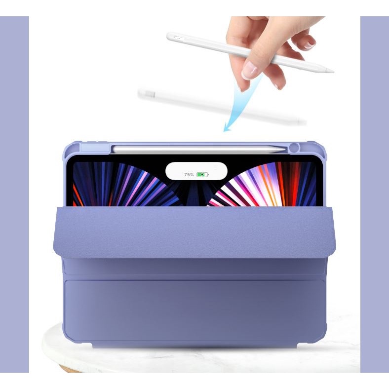 Bao Da Calstone Aurora Siamese cho iPad 10.2 ~ Air4 Air5~ Pro11 ~ mini6