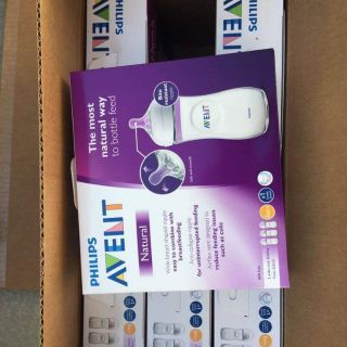 Set 3 Bình sữa Avent Natural 330ml /11oz made in England