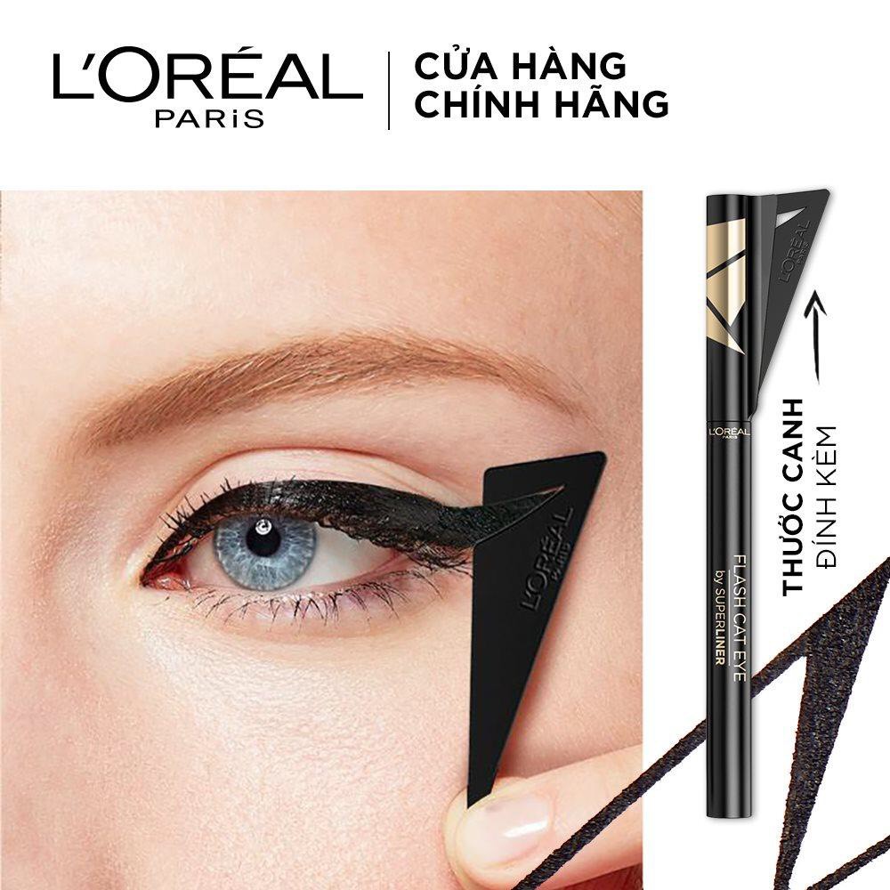 Kẻ Mắt Nước Mắt Mèo L'Oreal Flash Cat Eyeliner