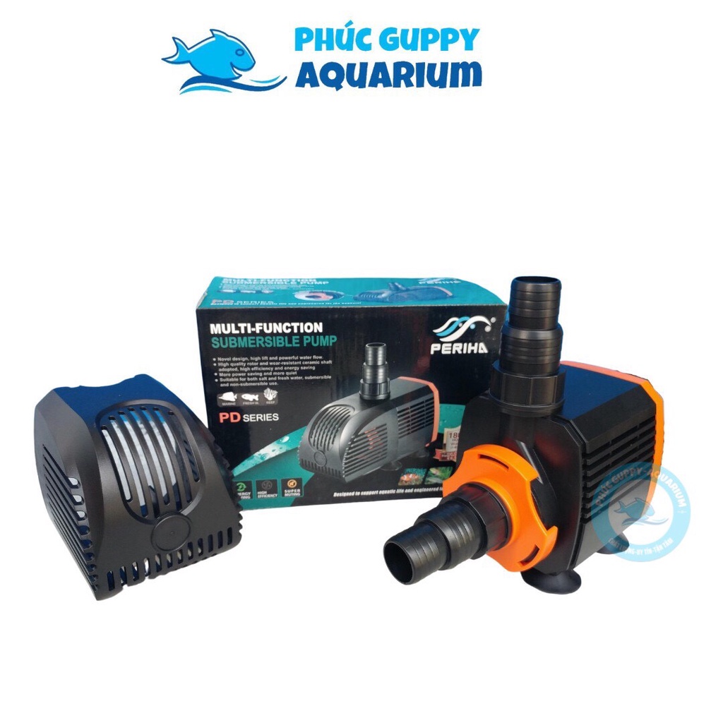 Máy Bơm Nước Periha PD-4200 5200 6200 7200 8200 | Máy Bơm Tiết Kiệm Điện, Hiệu Suất Cao Cho Bể Cá