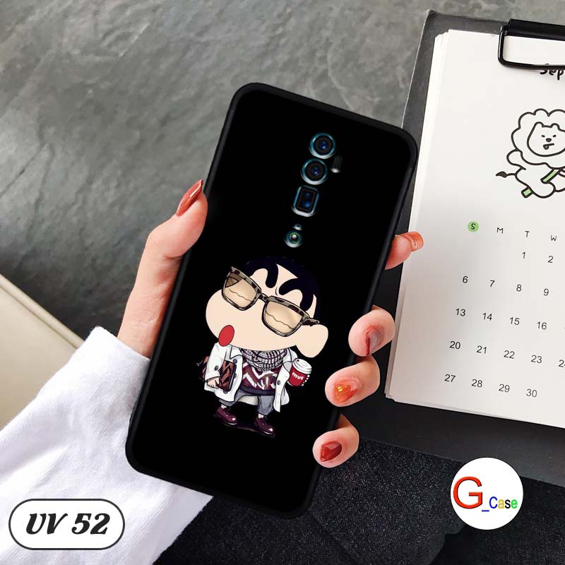 Ốp điện thoại OPPO RENO 10X ZOOM 6.6 lưng nhám viền cao su dẻo in hình