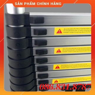 [Giá Sập Sàn] Thang nhôm rút gọn 2m6