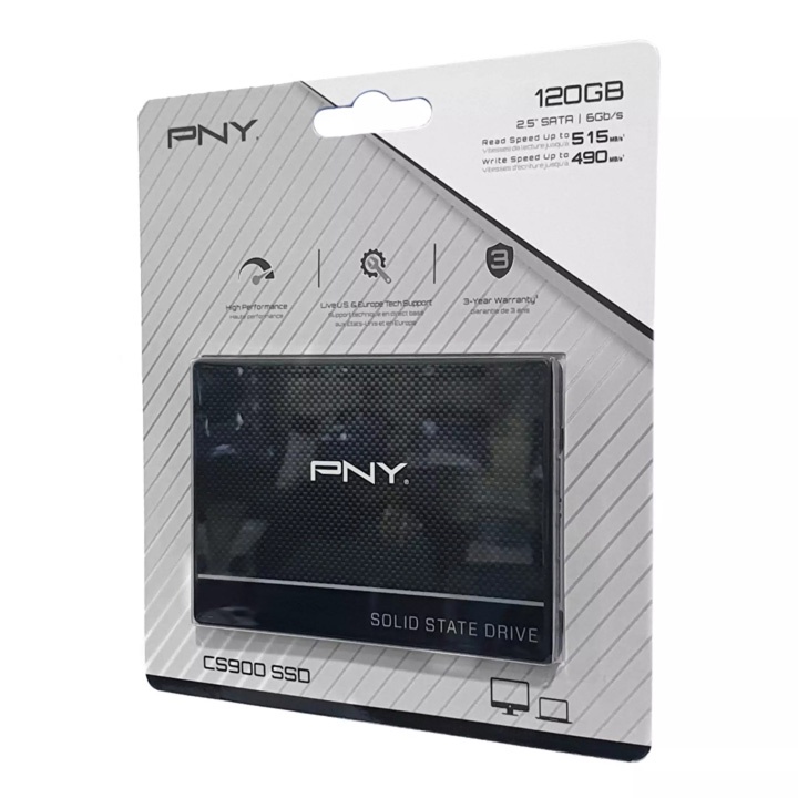 Ổ cứng SSD 2.5 inch SATA PNY CS900 120GB - bảo hành 3 năm