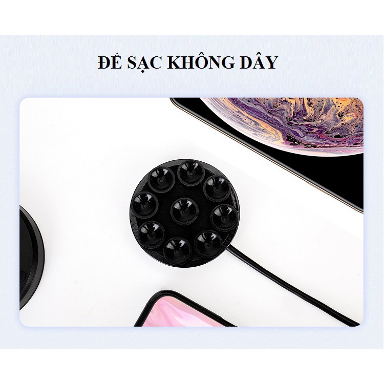 Sạc Không Dây 𝑭𝑹𝑬𝑬𝑺𝑯𝑰𝑷 Sạc Điện Thoại C7 10W Tiện Lợi Dùng Cho Các Dòng Điện Thoại
