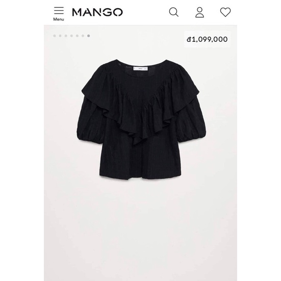 Áo thun nữ Mango | Hàng hiệu vợt sale