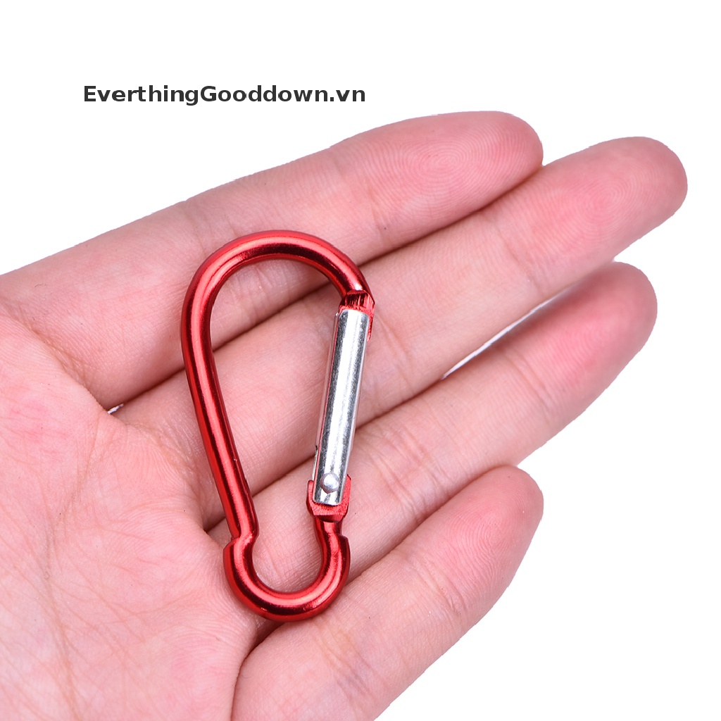 Everthinggood Móc Khóa Chữ D Bằng Nhôm Dùng Cắm Trại / Karabiner