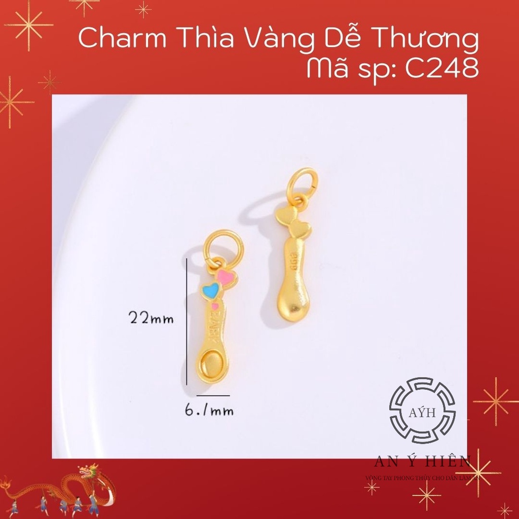 Charm Thìa dễ thương #C248 ( An Ý Hiên)