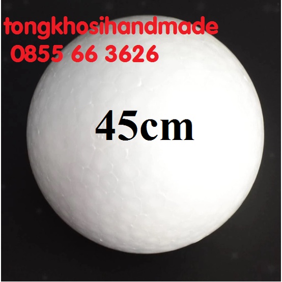 Xốp tròn trang trí 45cm