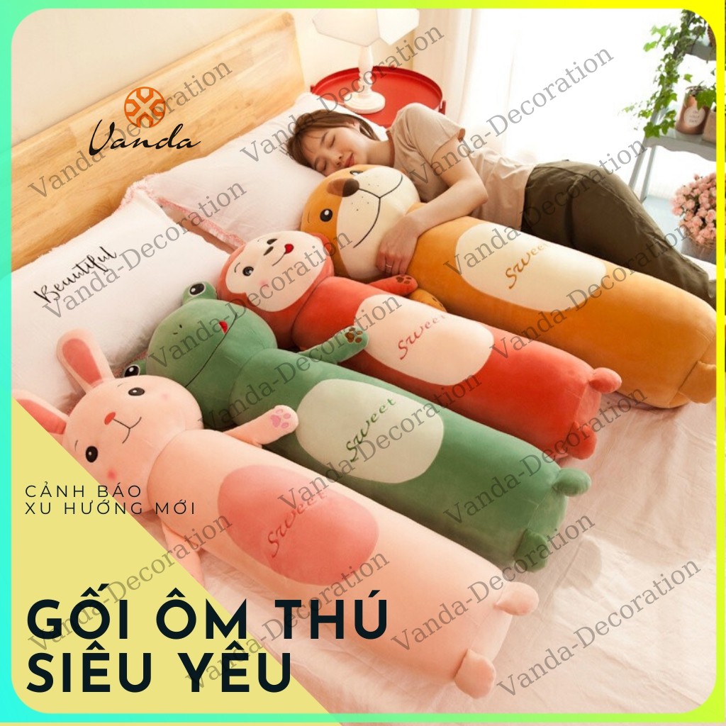 Gối ôm hình thú đáng yêu đủ size