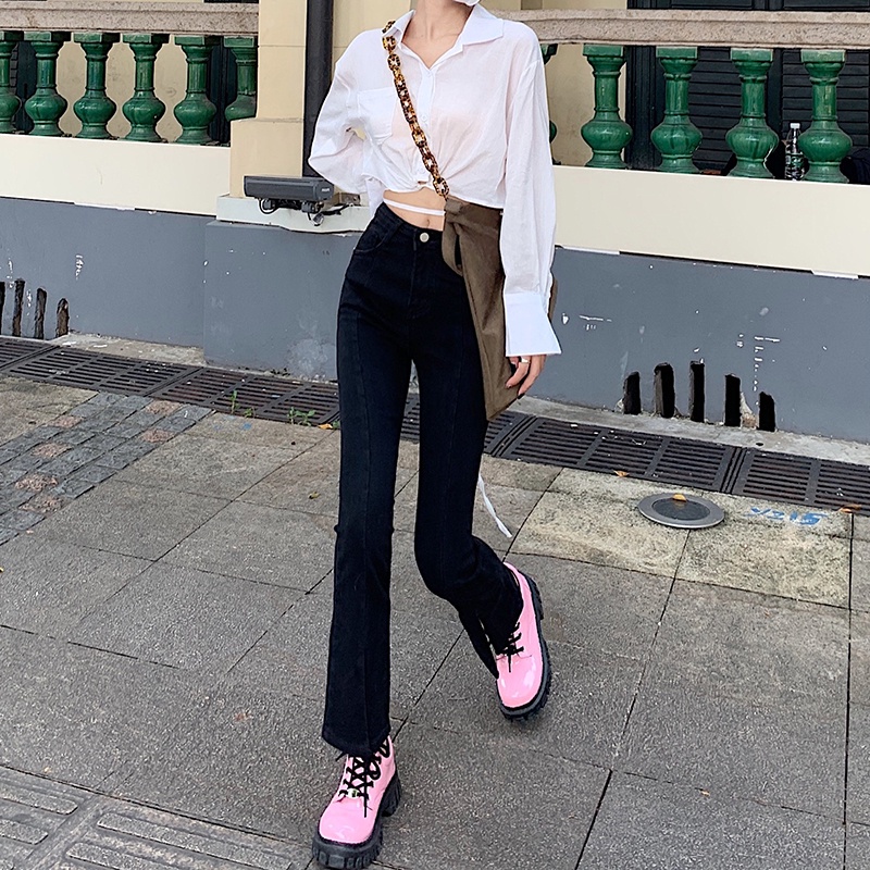 Quần jean mỏng cạp cao 4648282