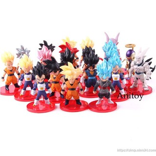 299 Mô hình chibi đồ chơi nhân vật SonGoku trong phim hoạt hình Dragon Ball