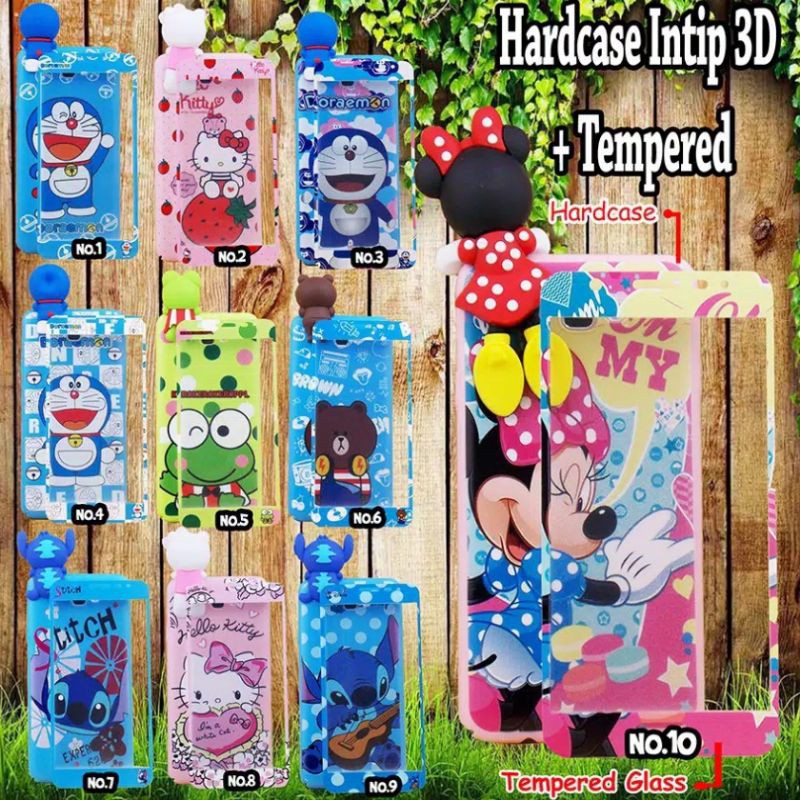 Ốp Điện Thoại In Hình Doraemon / Hello Kitty / Chuột Mickey 3d Bảo Vệ 360 Độ Cho Oppo F3