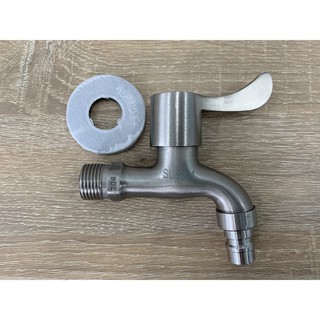 Vòi Nước Vòi Hồ Tay Gạt Inox SUS304 Cao Cấp - Đồ gia dụng Hoàng Kim