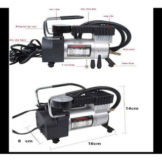 Máy bơm lốp ôtô 12v (dùng điện ác quy)