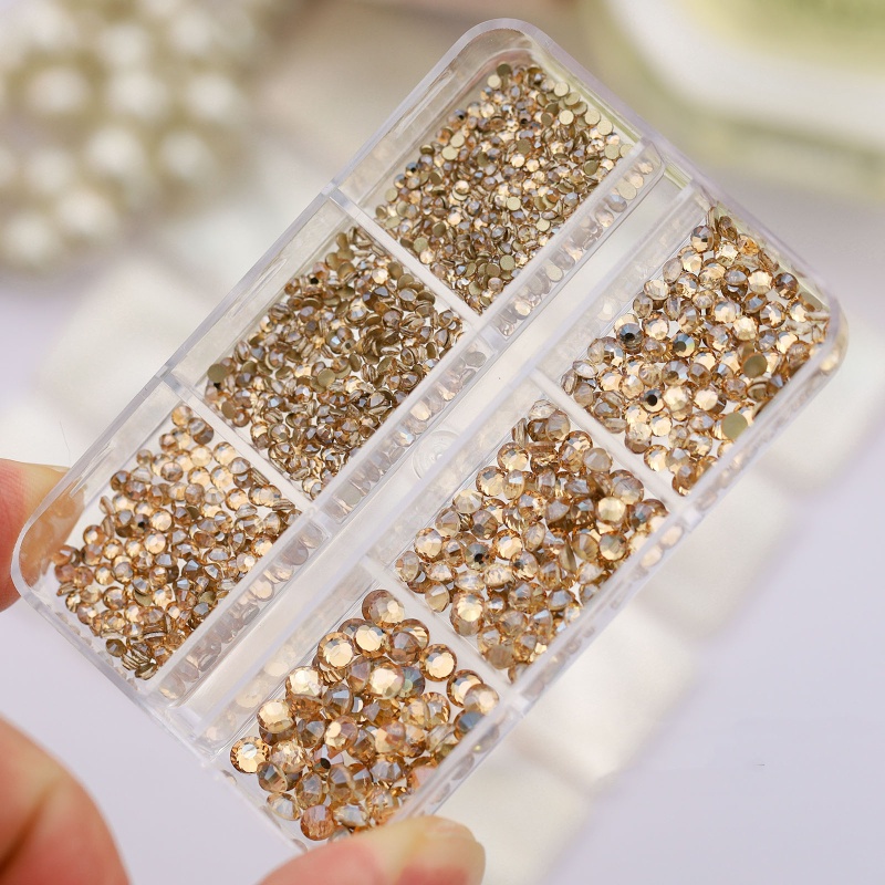 Đá Quý Pha Lê Nhiều Kích Cỡ Đính Móng Nghệ Thuật DIY