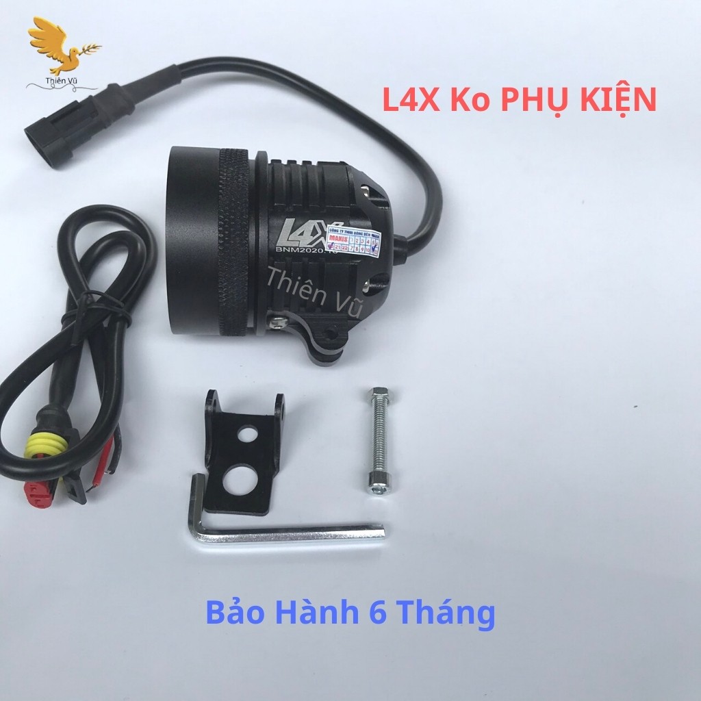 Đèn Trợ Sáng L4X CREE_Siêu Sáng_Chính Hãng Hàng Loại 1 Mẫu Mới Nhất