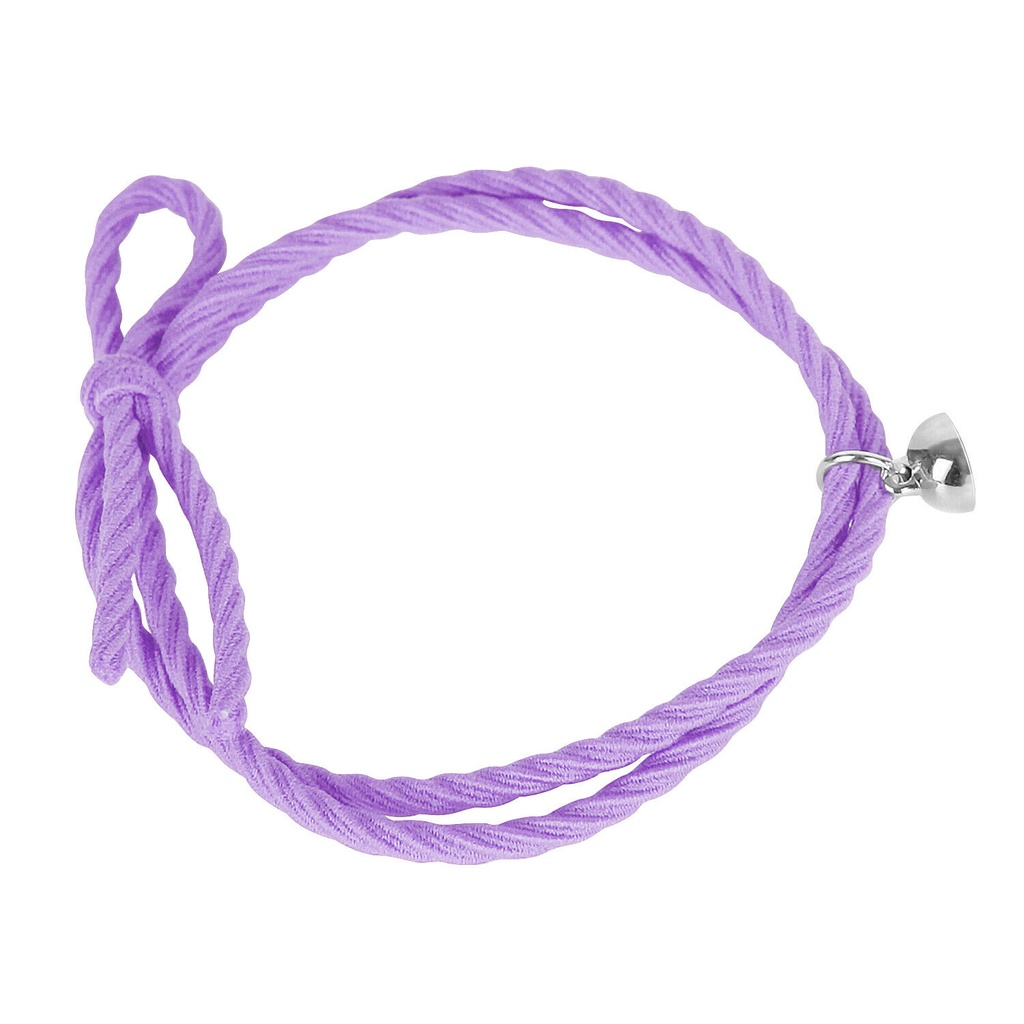 Vòng Tay Dây Bện Khóa Nam Châm Cho Cặp Đôi