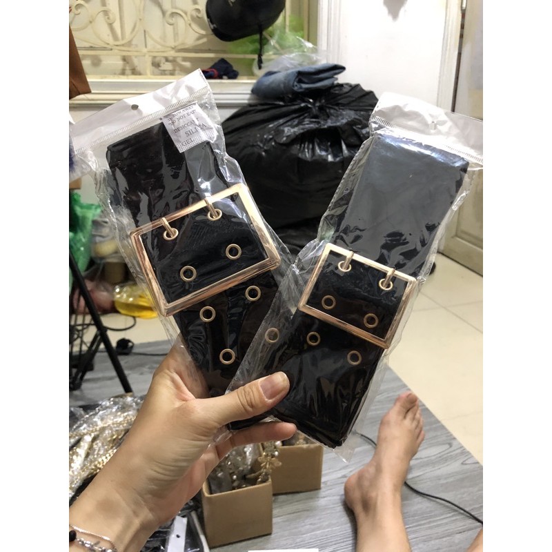 Đai váy nhung 6 lỗ bản 5.5cm HOT HIT 2020