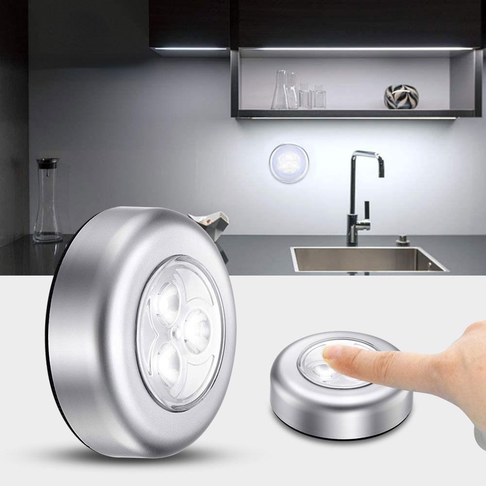 Đèn LED 3 Bóng Chất Lượng Cao Sử Dụng Pin AAA
