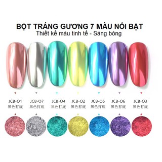 Bột Tráng Gương Sáng Bóng Trang Trí Móng