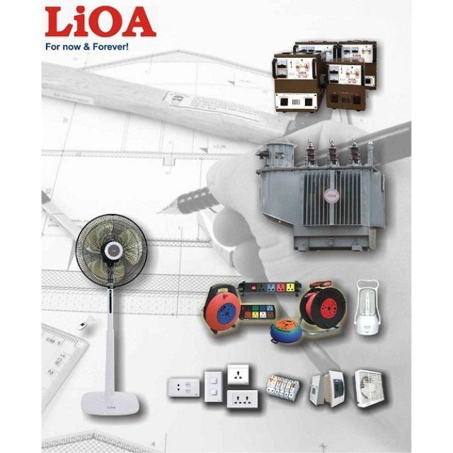 Ổ Rulo LIOA QT3025 ( 30m dây 2x2,5mm) đa năng dùng cho công trường ( Bảo vệ quá tải bằng CB )