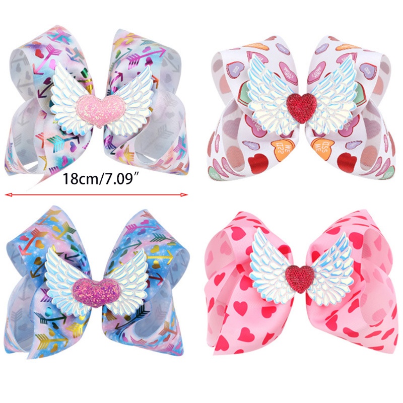 Kẹp Tóc Hình Nơ Đính Kim Sa Lấp Lánh Thời Trang Cho Nữ