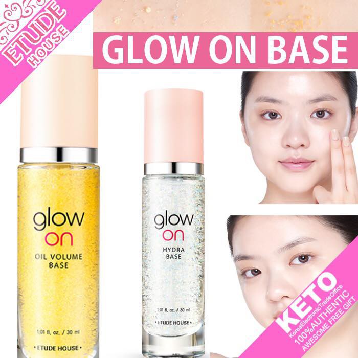 Tinh lót dưỡng GLOW ON BASE trắng khô vảng dầu 250k