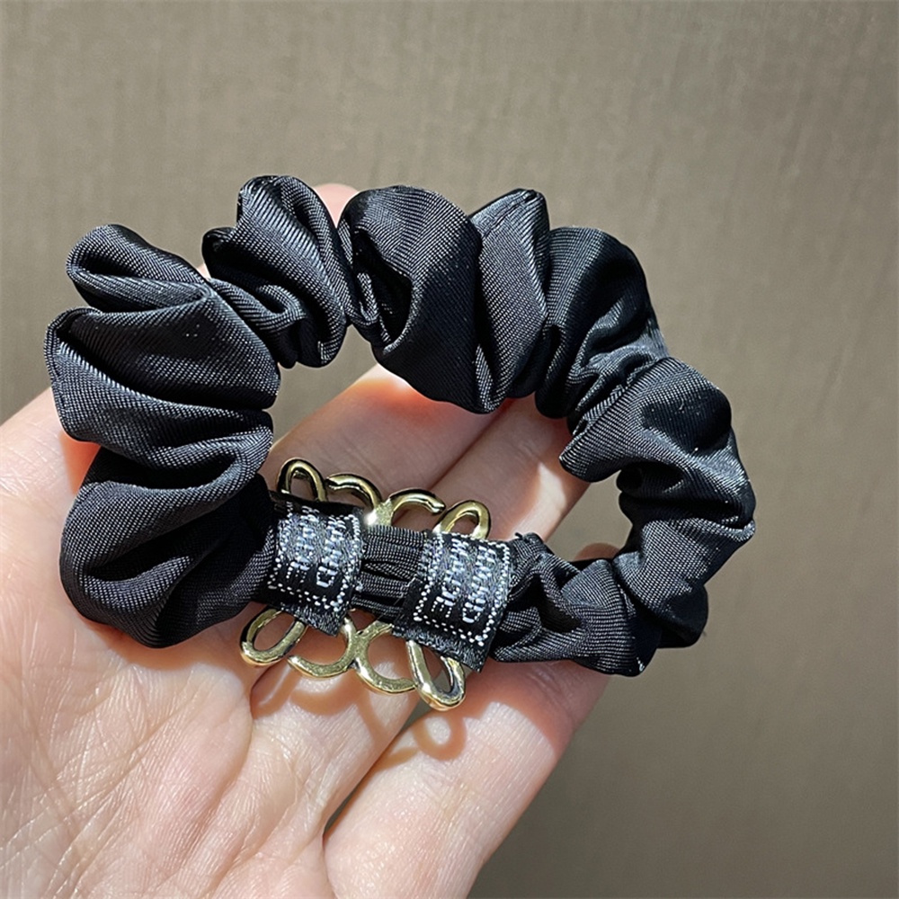Dây Buộc Tóc Cao Su Cỡ Lớn Phong Cách Cổ Điển Thời Trang Cho Nữ