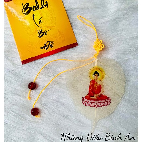 Lá Bồ Đề loại to in C.h.ú Đ.ạ.i B.i đã được th.ỉnh mang lại bình an, may mắn 💕FREESHIP 50k💕 - Những Điều Bình An