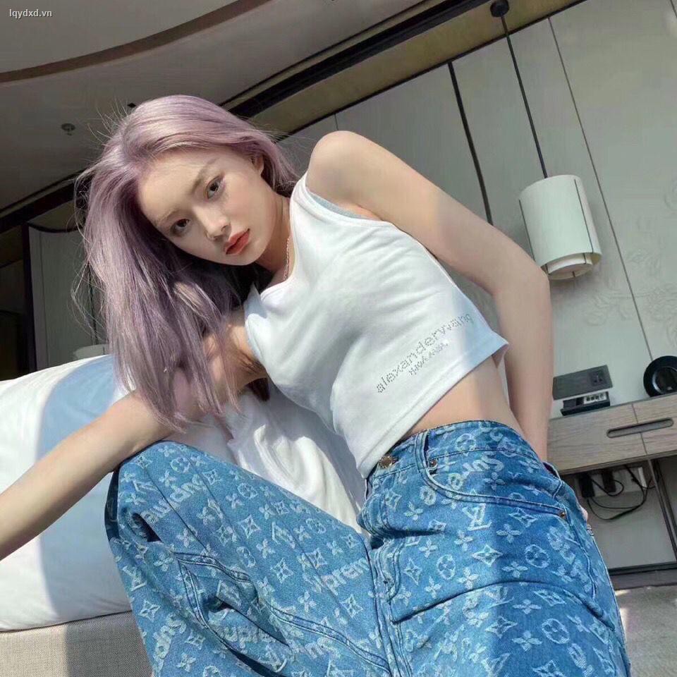 Quần jeans lưng cao thời trang phong cách hiphop đường phố Âu Mỹ 20 | BigBuy360 - bigbuy360.vn