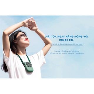 Quạt mini đeo cổ Remax F36