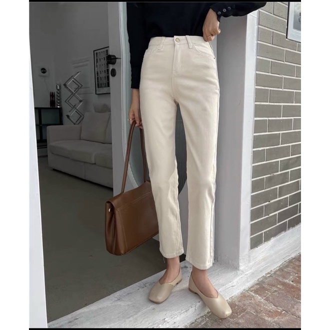 Quần Baggy Kaki Nữ Bigsize Từ 40kg Đến 80kg Lưng Cao Chất Kaki Cotton Xịn Đẹp ...