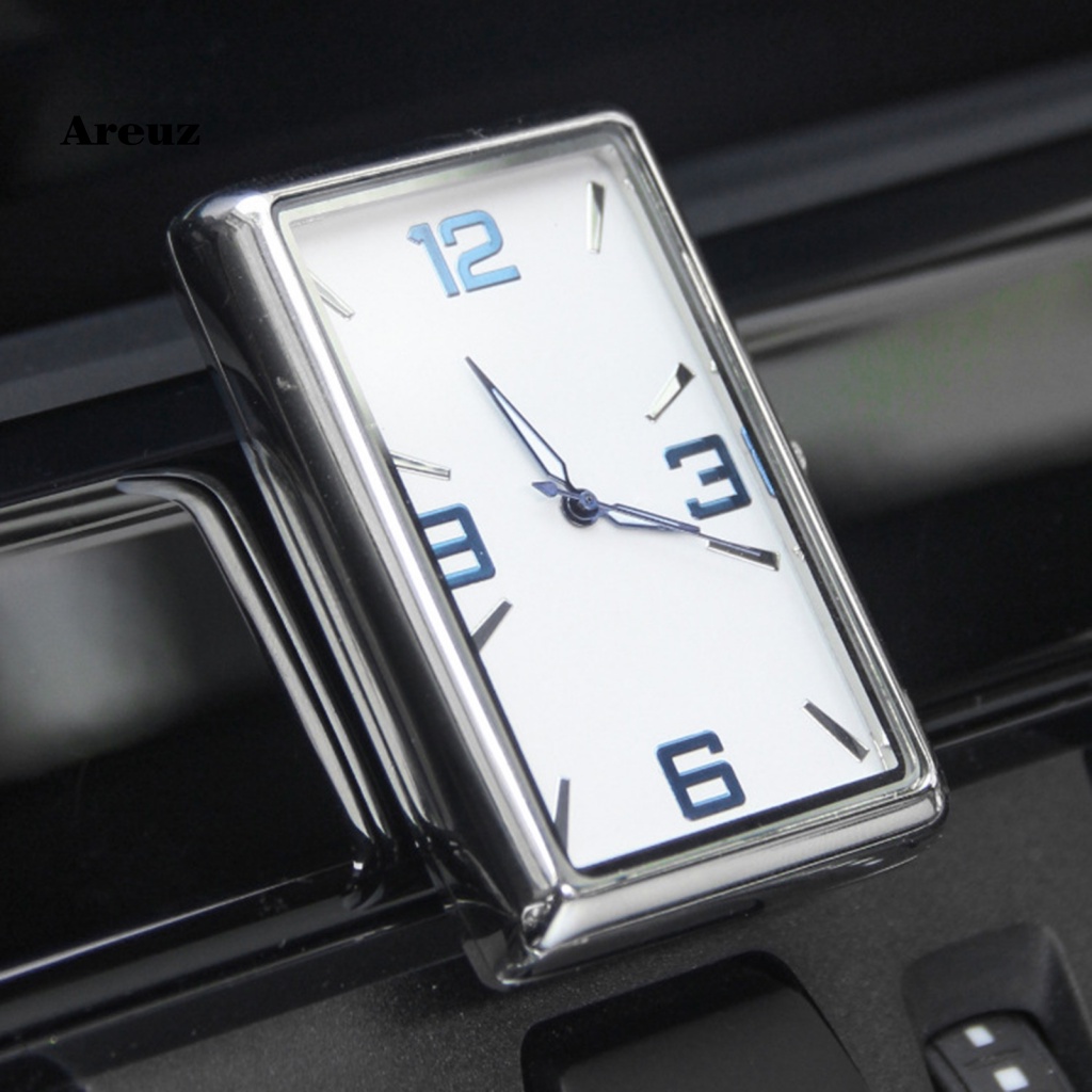 Đồng Hồ Xe Hơi Mini Dạ Quang Nút Bấm Chạy Bằng Pin