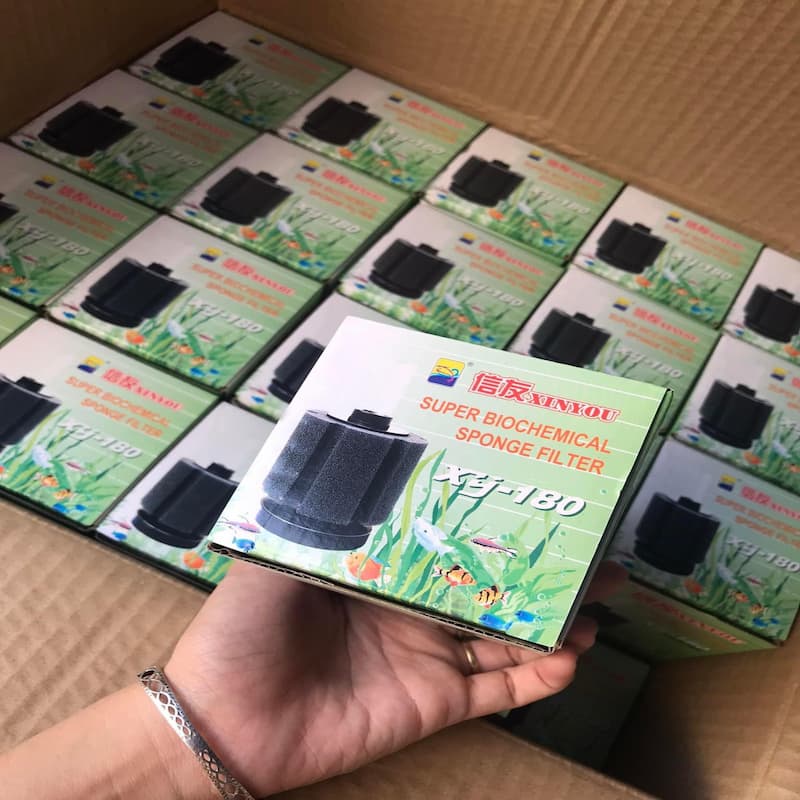Lọc Sủi Vi Sinh Bio XY180, XY280, XY380, XY168 Cho Hồ Cá Cảnh Giá Tốt