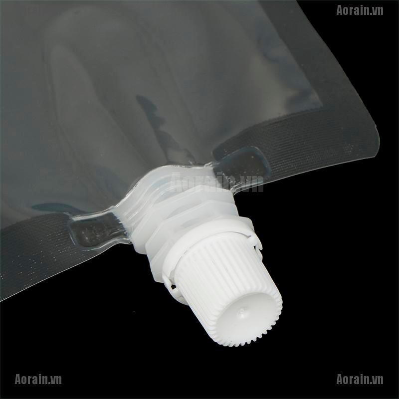 Bộ 10 Túi Đựng Nước Màu Trong Suốt Dung Tích 200ml