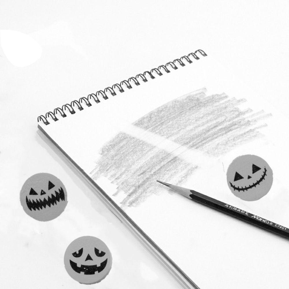 Gôm Tẩy Hình Quả Bí Ngô Viền Mềm Sáng Tạo