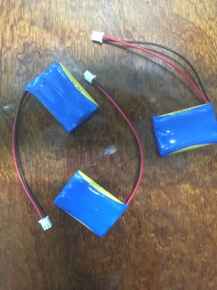 Pin sạc 3,6v 3 cell AAA