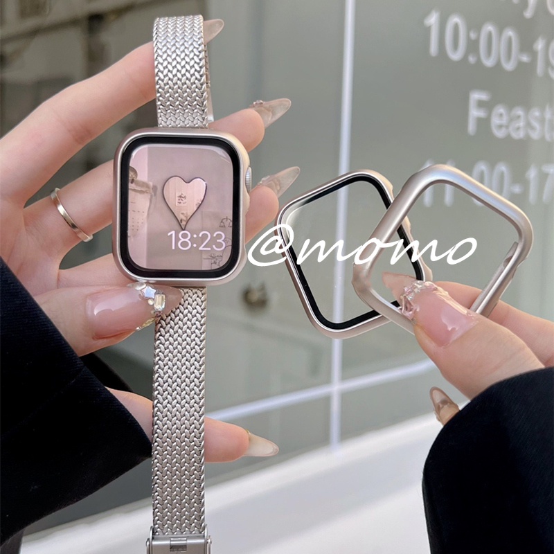 Ốp Bảo Vệ Mặt Đồng Hồ Thông Minh Apple Watch Series 8 7 6 5 4 3 2 1 45mm 41mm 42mm 38mm