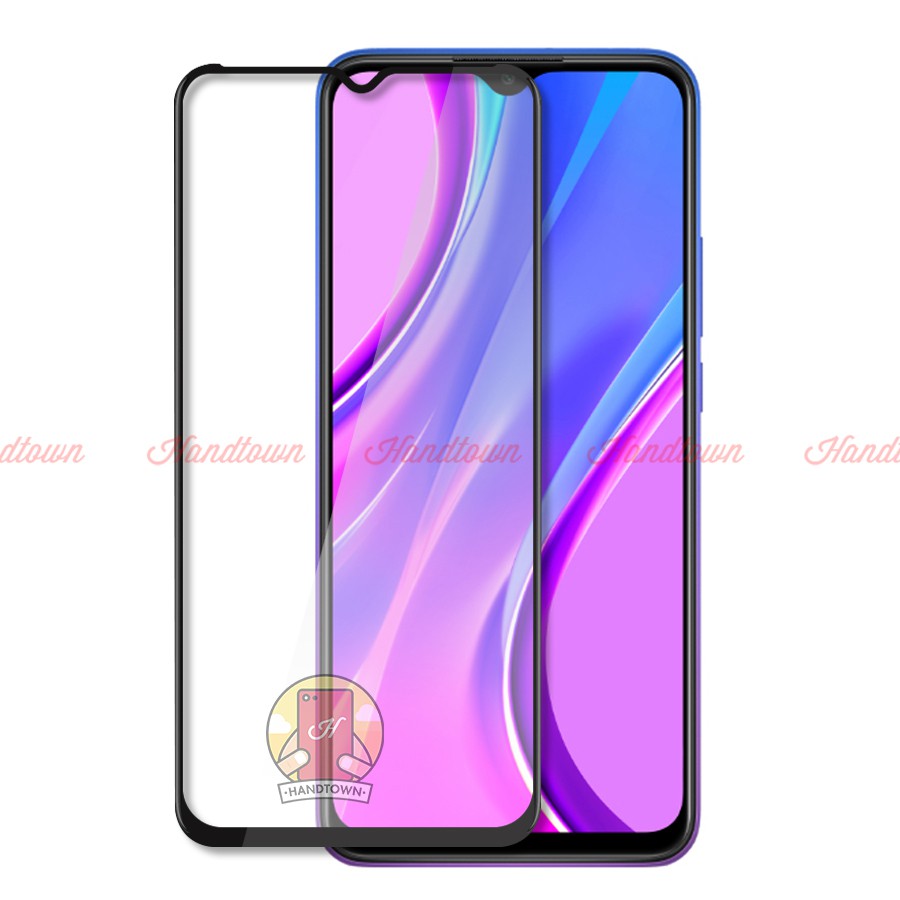 Kính Cường lực Xiaomi Redmi 9 / Redmi 9 4G / Redmi 9A / Redmi 9 Pro Full màn hình 21D Handtown SIÊU BỀN