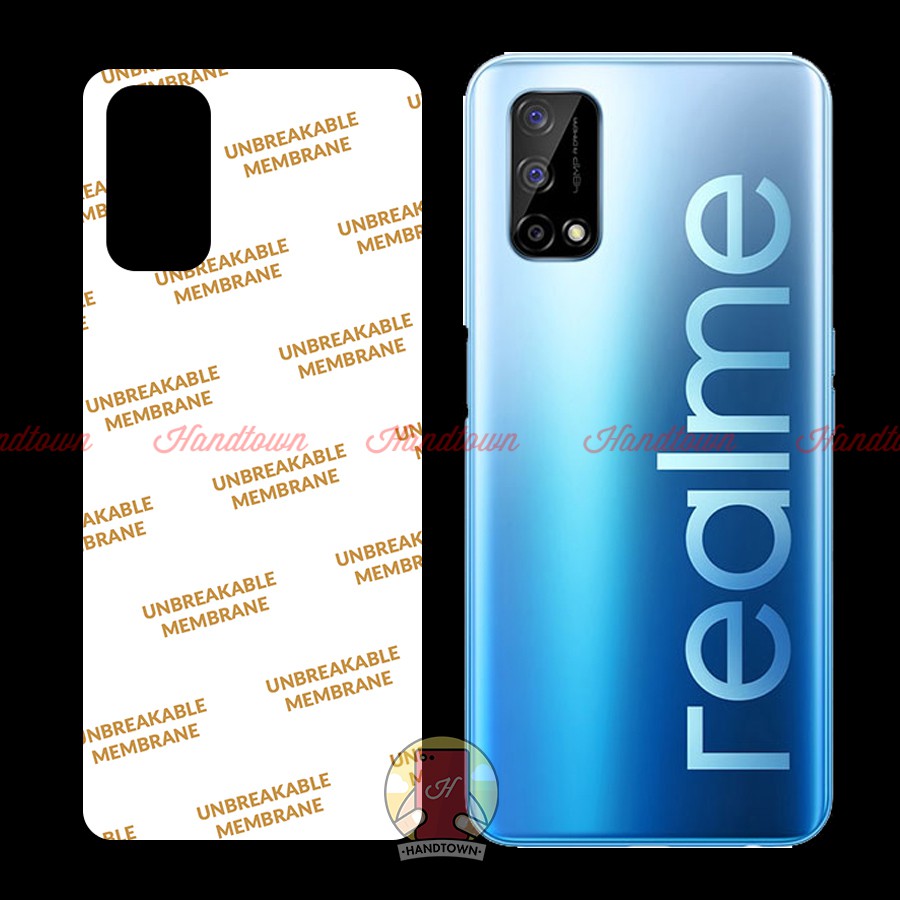 Dán PPF Mặt Lưng Realme Q2 Kính Cường Lực Dẻo Vân Cá Sấu / Hiệu Ứng Cầu Vồng / Trong Suốt Chống Va Đập Bảo Vệ Máy