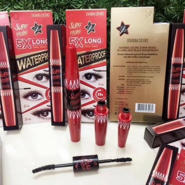 Mascara Nối mi 2 đầu Sivanna 5X