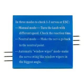 Thiết Bị Đo Tốc Độ Động Cơ Servo ECS 3 Ch CCPM