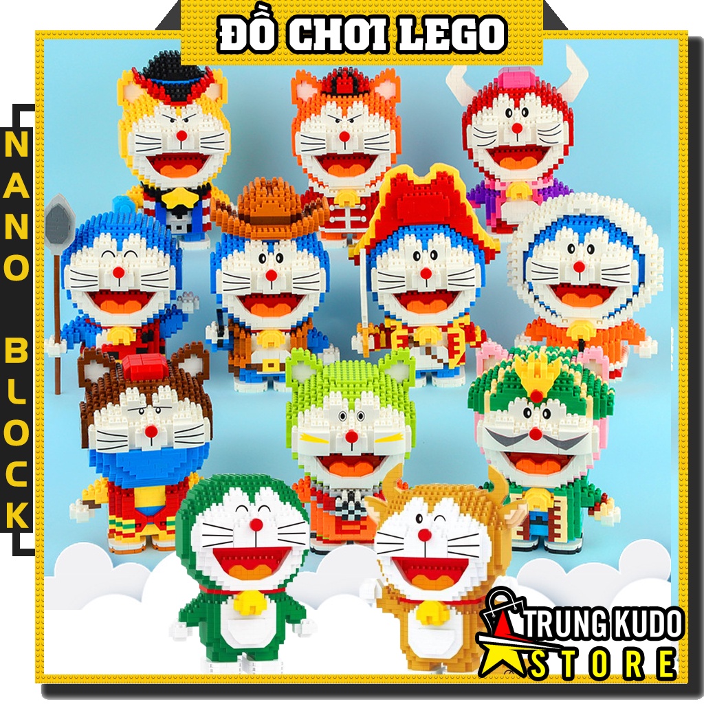 Lego Doremon - Đồ Chơi Xếp Hình Lego Doremon Lắp Ráp Lego Doremon