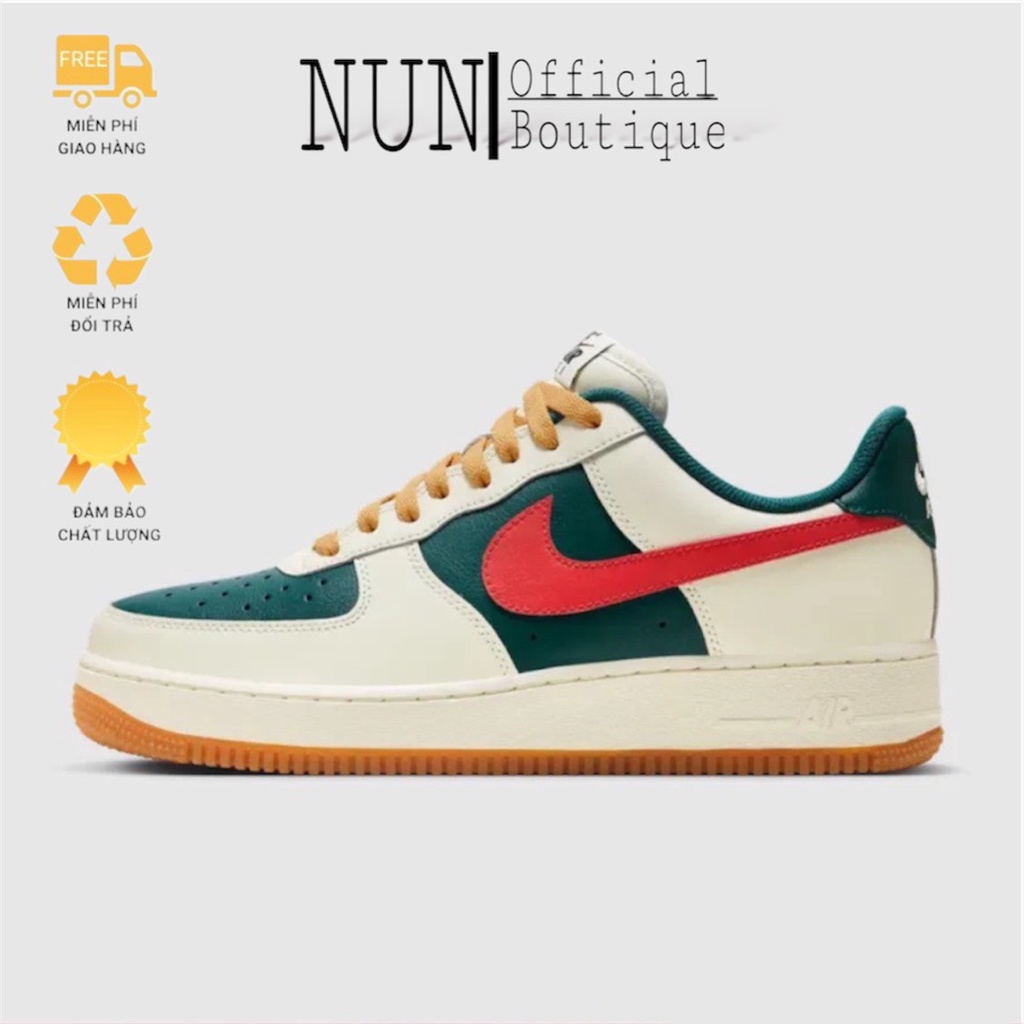 🎁FREE SHIP🎁 Giày AF1_Nike gucci, Giày AF1 air force GC xanh đỏ nam nữ cao cấp siêu hot hit full size 36-43